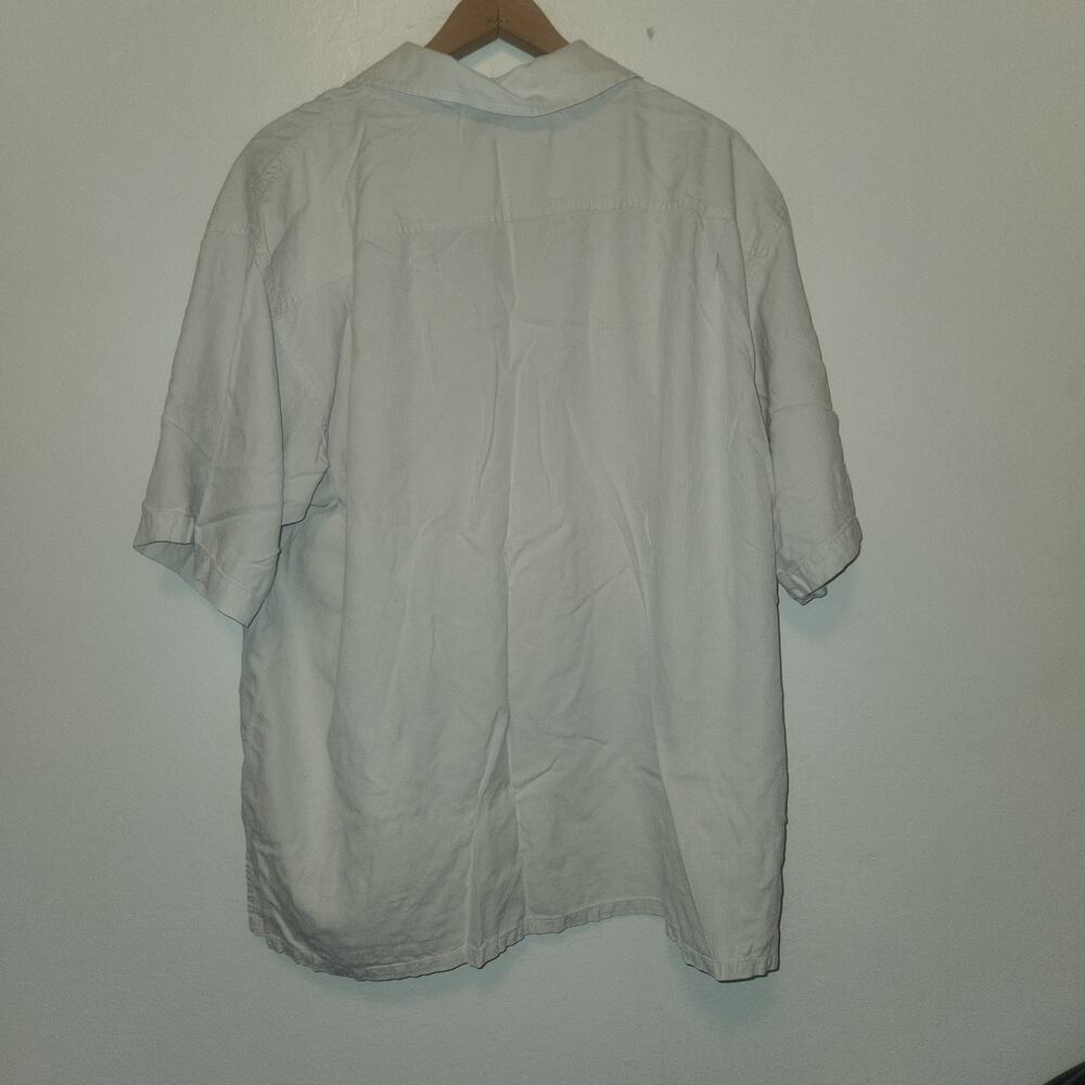 Men's Joseph & Feiss 100% Silk Button Down Shirt XXL
